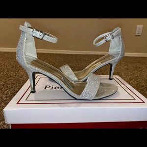 Silver heels
